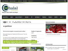 Tablet Screenshot of eat-halal.com